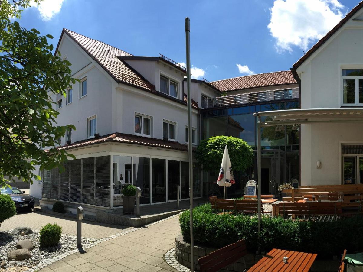 Gruener Baum Garni Hotell Krumbach Eksteriør bilde